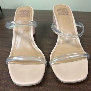 Dolce Vita Clear Strap Sandals
